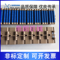 Supply LPB831 single hinge straight ball conveyor chain plate conveyor plastic conveyor chain silk Lang factory direct sales