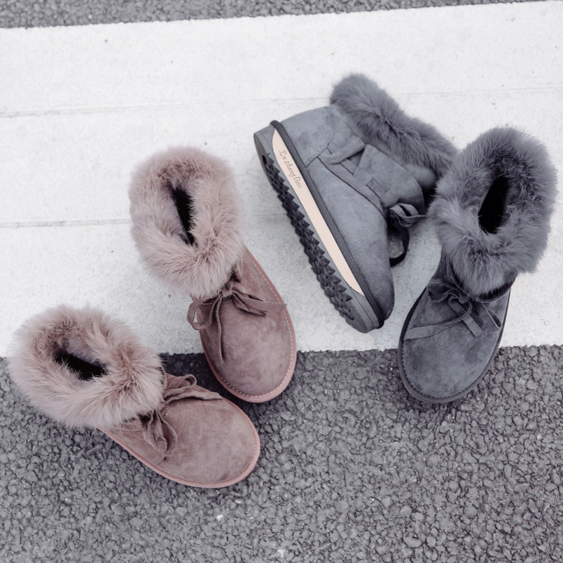 Bottes hiver pour femme en TPR  - Ref 3248488 Image 4