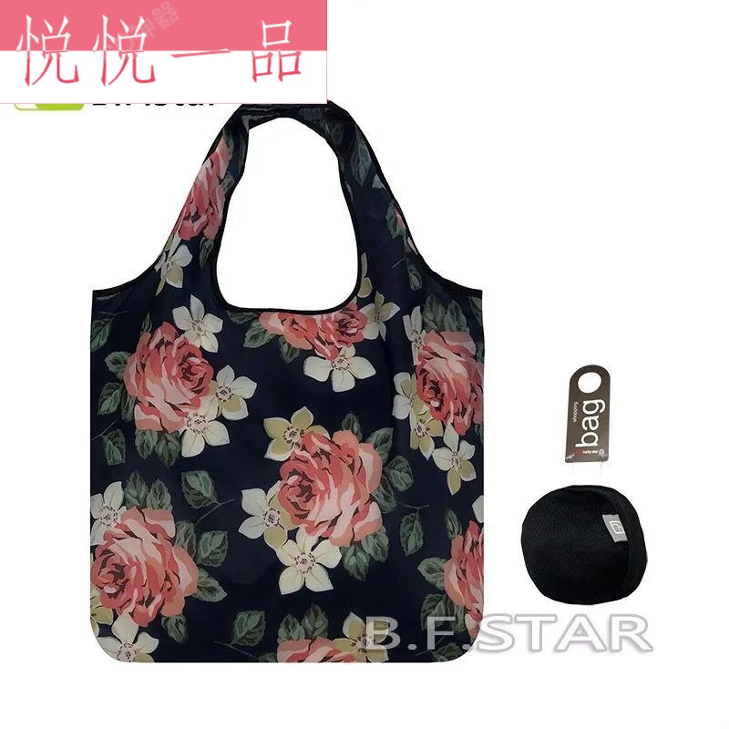 Super Large Capacity Portable Supermarket Eco-Friendly Shopping Bag Folding Light Waterproof Grocery Bag Tote Bag One Shoulder Storage Bag