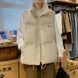Очень большой японский демисезонный жилет с пухом подходит для мужчин и женщин, пуховик для отдыха, куртка, большой размер
