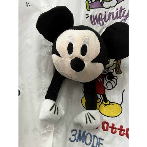 Мультяшная рубашка, размер, оверсайз, по фигуре