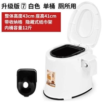 Семьгенерационный белый унитаз для туалета для туалета