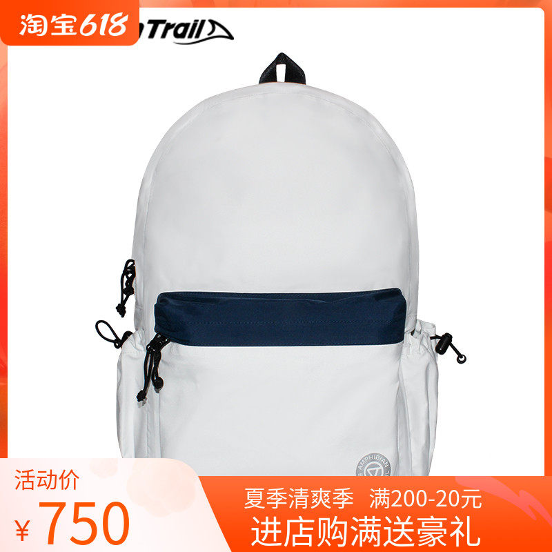 Stream Trail Tide Portable Durable Outdoor Climbing Diving Bag Double Shoulder Waterproof Pull Chain Containing bag