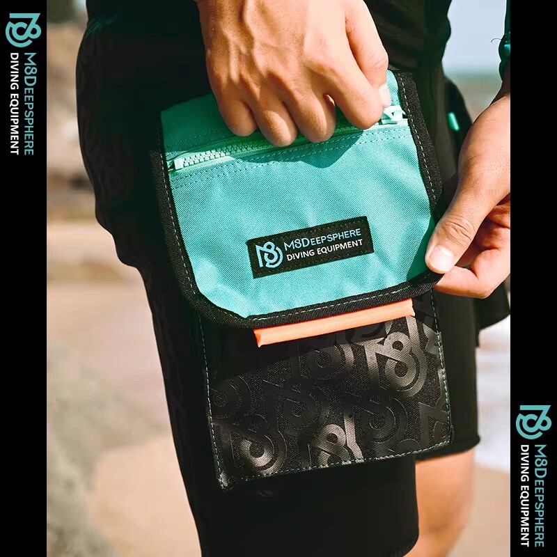 M8D Technical Diving Pants Scuba Diving Shorts Professional Large Pockets Adjustable Ultra-Durable 3mm Unisex