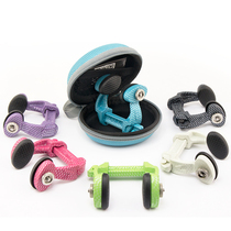 Taiwan V DIVE diving carbon fiber texture professional free diving anti-slip anti-lost swimming nose clip with safety rope