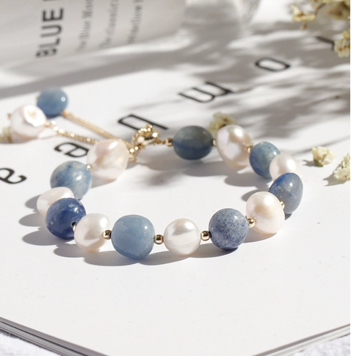 Брендовый браслет, ювелирное украшение, аксессуар, модное элегантное украшение для ногтей, лунный камень