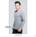 Quần cotton nam + len nhám mùa thu áo len cotton ấm áp quần áo đơn mảnh cotton đáy áo thoải mái ấm áp áo giữ nhiệt cổ lọ Áo ấm