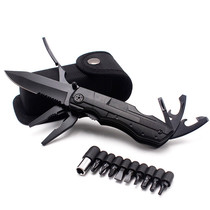 Camping Travel multifunctional knife pliers outdoor combination pliers saber folding pliers high quality gift tool pliers