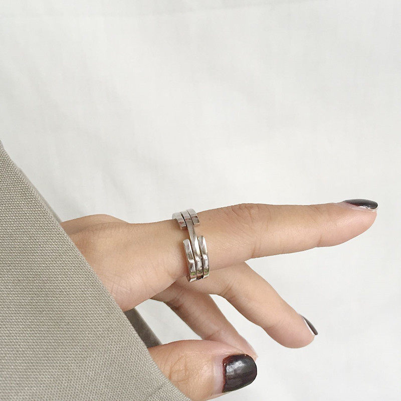 Bague mixte OTHER   en Argenterie - Ref 3088411 Image 3