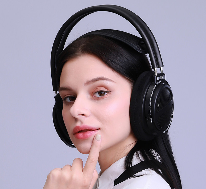 Проводные HiFi наушники mbquart m3发烧hifi头戴式耳机全开放式hifi包耳监听音乐电竞游戏