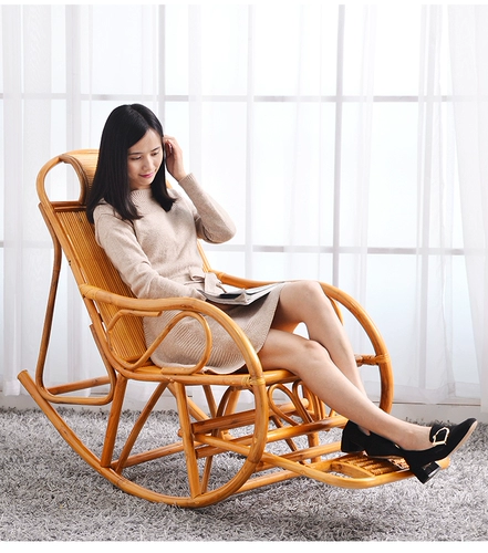 Истинное виноградное кресло -кресло -кресло Старое виноградное кресло Лежащее кресло Сяаояо Стул Балкон Балкон Кавальный зал открытого кресла на открытом воздухе во время спального кресла