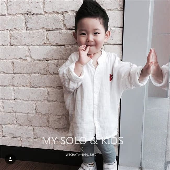 Chemise enfant à manche longue - Ref 2082970 Image 18