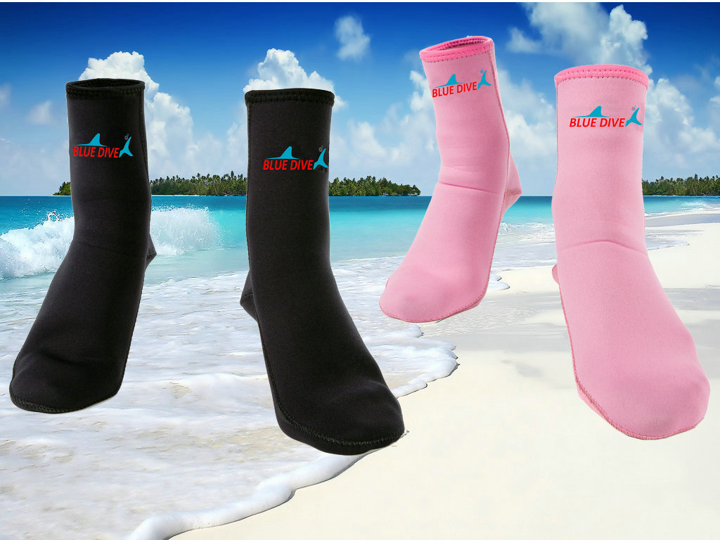 BLUE DIVE Dive Socks Snorkeling socks Beach Winter Swimming Warm Socks Dive supplies