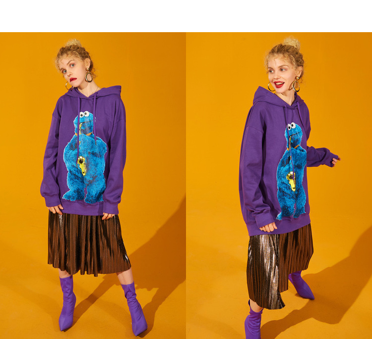 Sweatshirt femme SAC  POCHE FEERIQUE - Ref 3216002 Image 25