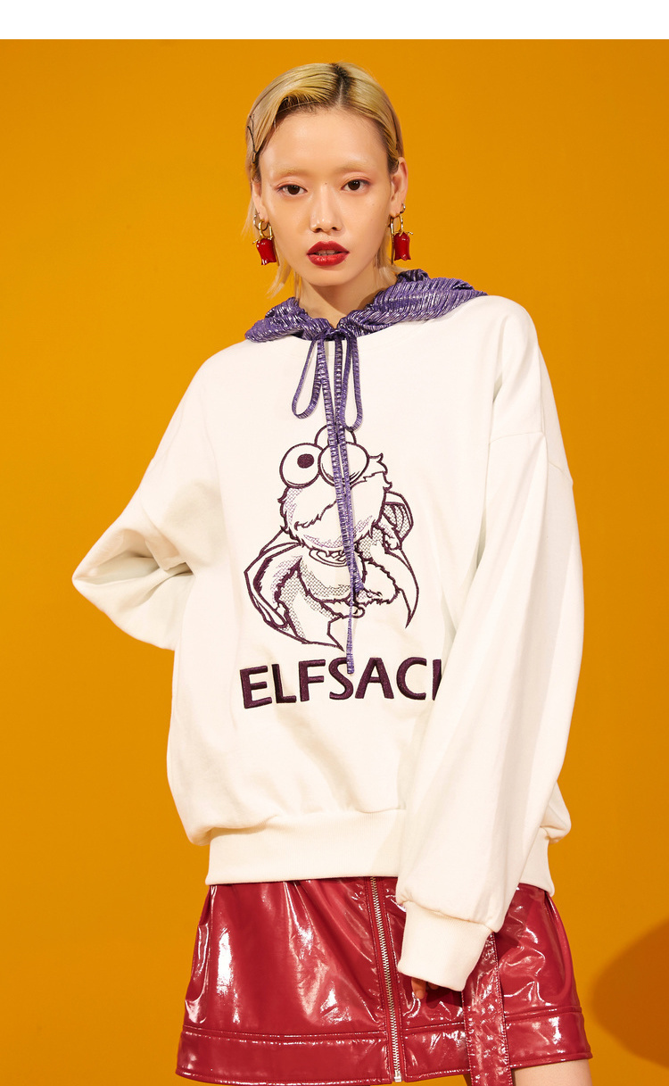 Sweatshirt femme SAC  POCHE FEERIQUE en Coton - Ref 3216178 Image 19