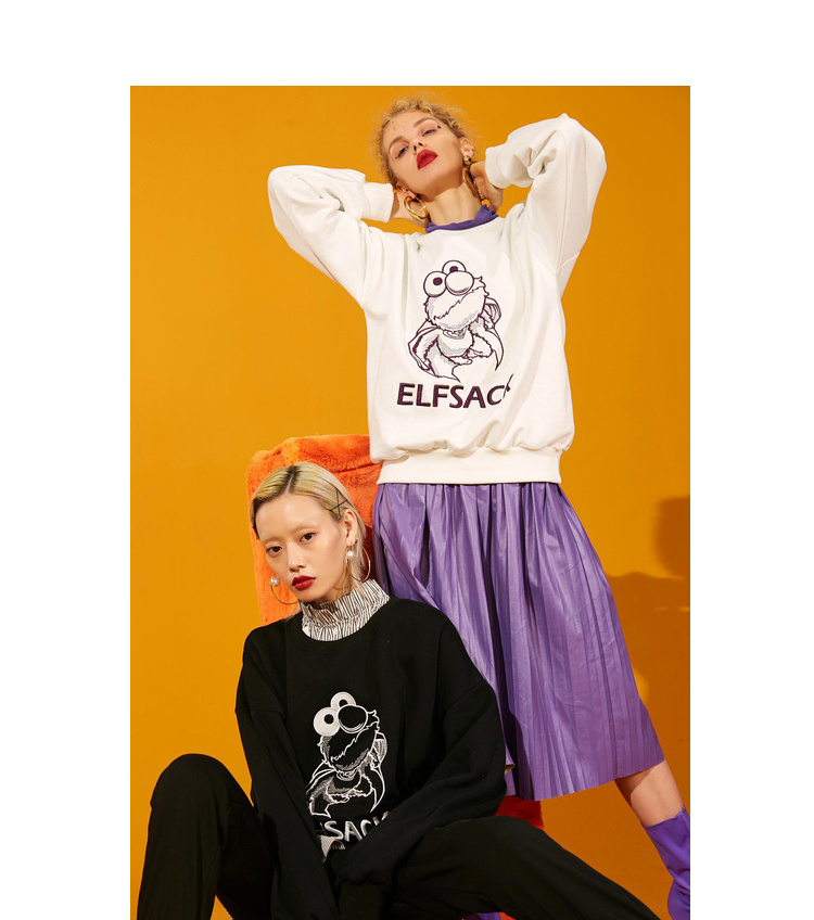 Sweatshirt femme SAC  POCHE FEERIQUE en Coton - Ref 3216178 Image 27