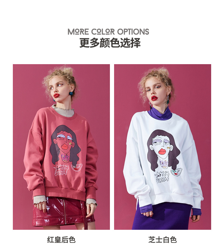 Sweatshirt femme SAC  POCHE FEERIQUE en Coton - Ref 3216106 Image 13