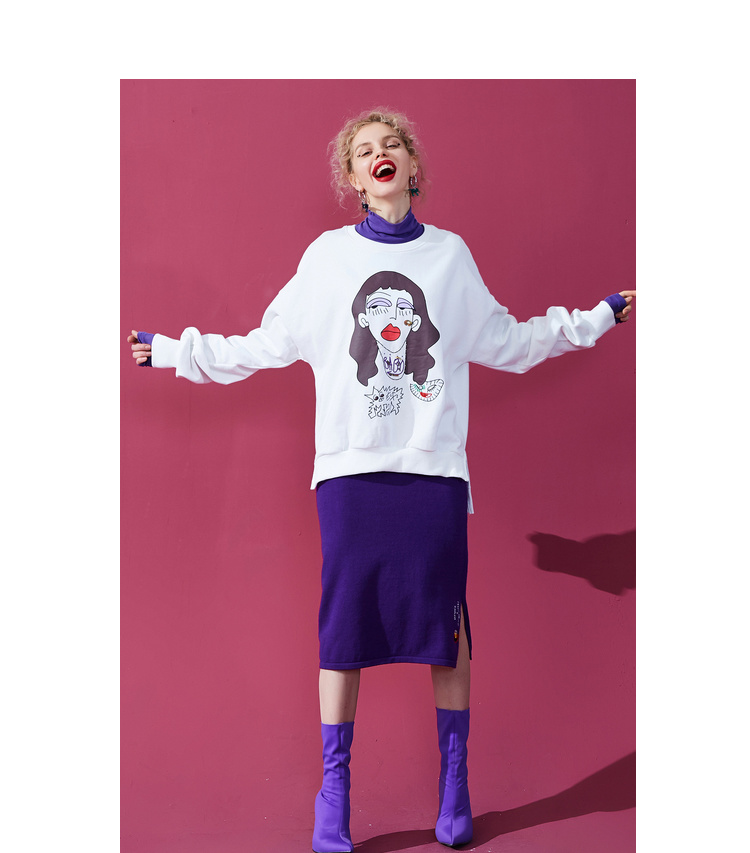 Sweatshirt femme SAC  POCHE FEERIQUE en Coton - Ref 3216106 Image 45