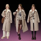 ເສື້ອຢືດຜ້າຂົນຫນູສອງຂ້າງຂອງ Fairy's Pocket Horn Button Women's 2023 Winter New Long Style British Woolen Coat