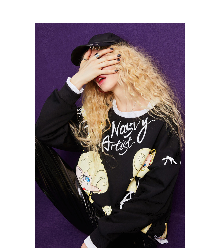 Sweatshirt femme SAC  POCHE FEERIQUE en Coton - Ref 3216946 Image 50