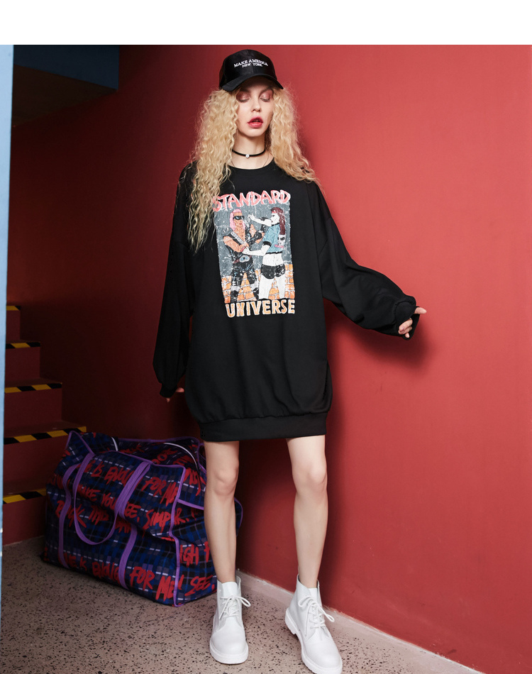 Sweatshirt femme SAC  POCHE FEERIQUE en Coton - Ref 3216404 Image 25