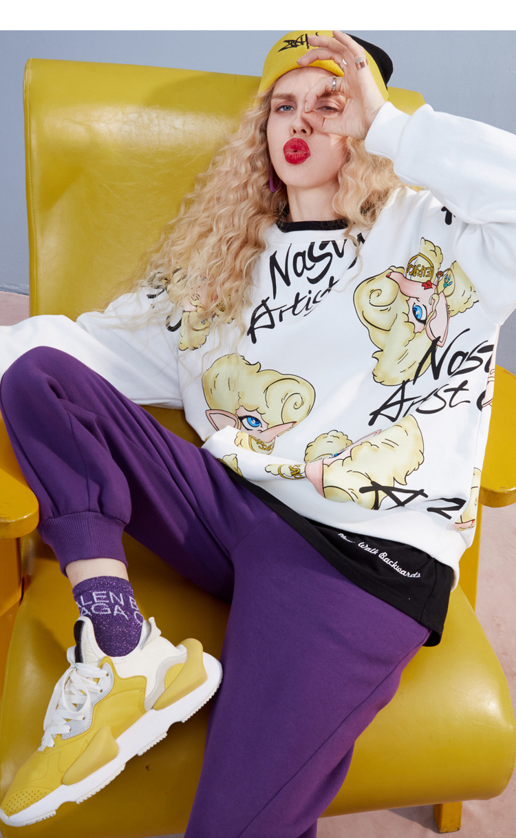 Sweatshirt femme SAC  POCHE FEERIQUE en Coton - Ref 3216946 Image 21