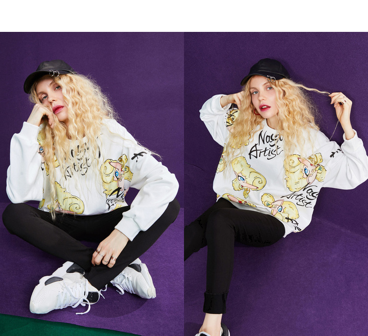 Sweatshirt femme SAC  POCHE FEERIQUE en Coton - Ref 3216946 Image 35