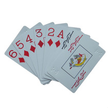 Braille playing cards for plastic blind poker (high quality version)