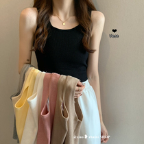 Black Dont give a little harnesses vest women Summer 2022 New outwear to wear a hot girl blouse in the undershirt