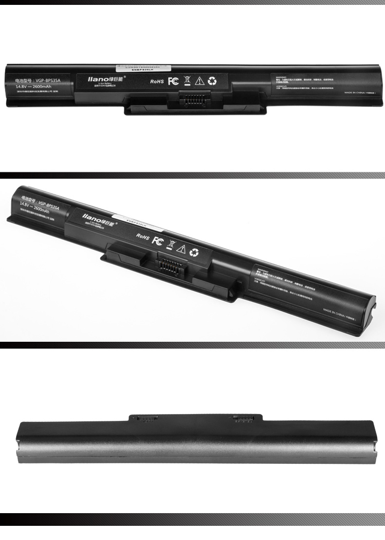 Màu xanh lá cây di động khổng lồ BPS35 Sony VGP-BPS35A BPS35 F14316SCW F15217SCB VAIO FIT14E / 15E Laptop - Phụ kiện máy tính xách tay túi xách macbook