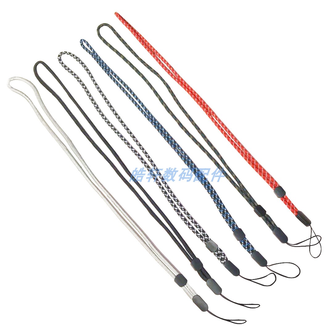 Nylon adjustable telescopic mobile phone lanyard Long version hanging neck Children's camera sling Bluetooth speaker audio hand rope