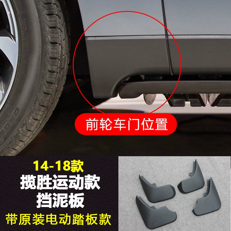 Thích hợp cho Land Rover Discovery Sport Fender Discovery 4 Discovery 5 Range Rover Sport Executive Fender Modification gioăng cửa nhôm kính gạt mưa ô tô loại nào tốt 