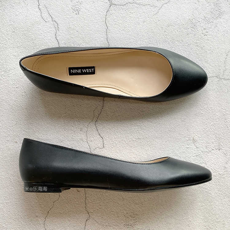 美國代購nine West 玖熙基礎款平底鞋時尚單鞋calla