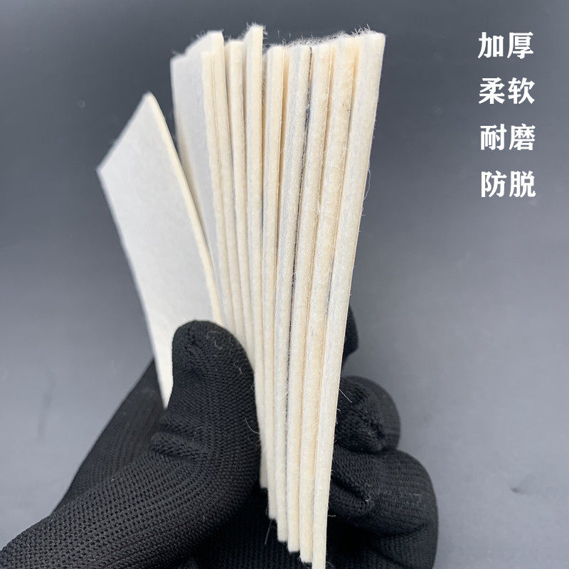 Car film imported 3M wool felt scraper patch no trace flannel rush bubble paper color change film anti-scratch replacement