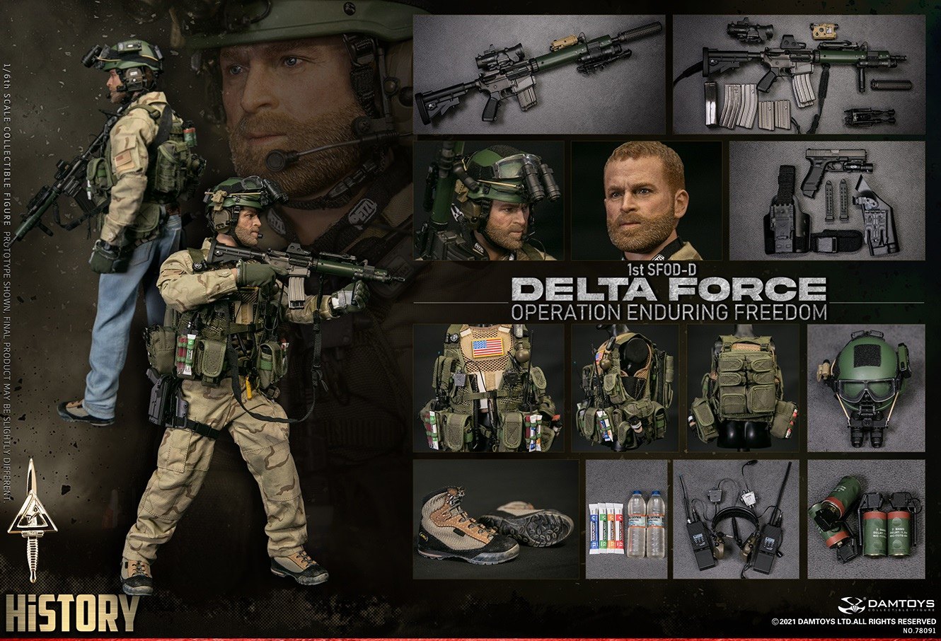 DAMTOYS DELTA FORCE 1st SFOD-D
