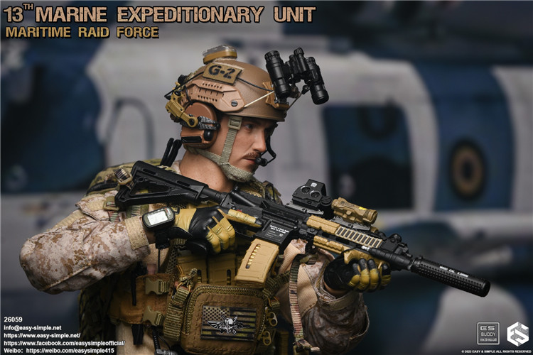 その他 Easy&Simple 1/6 13th Marine Expeditionar 1:6 Easy & Simple 13th Marine Expeditionary Unit Maritime Raid