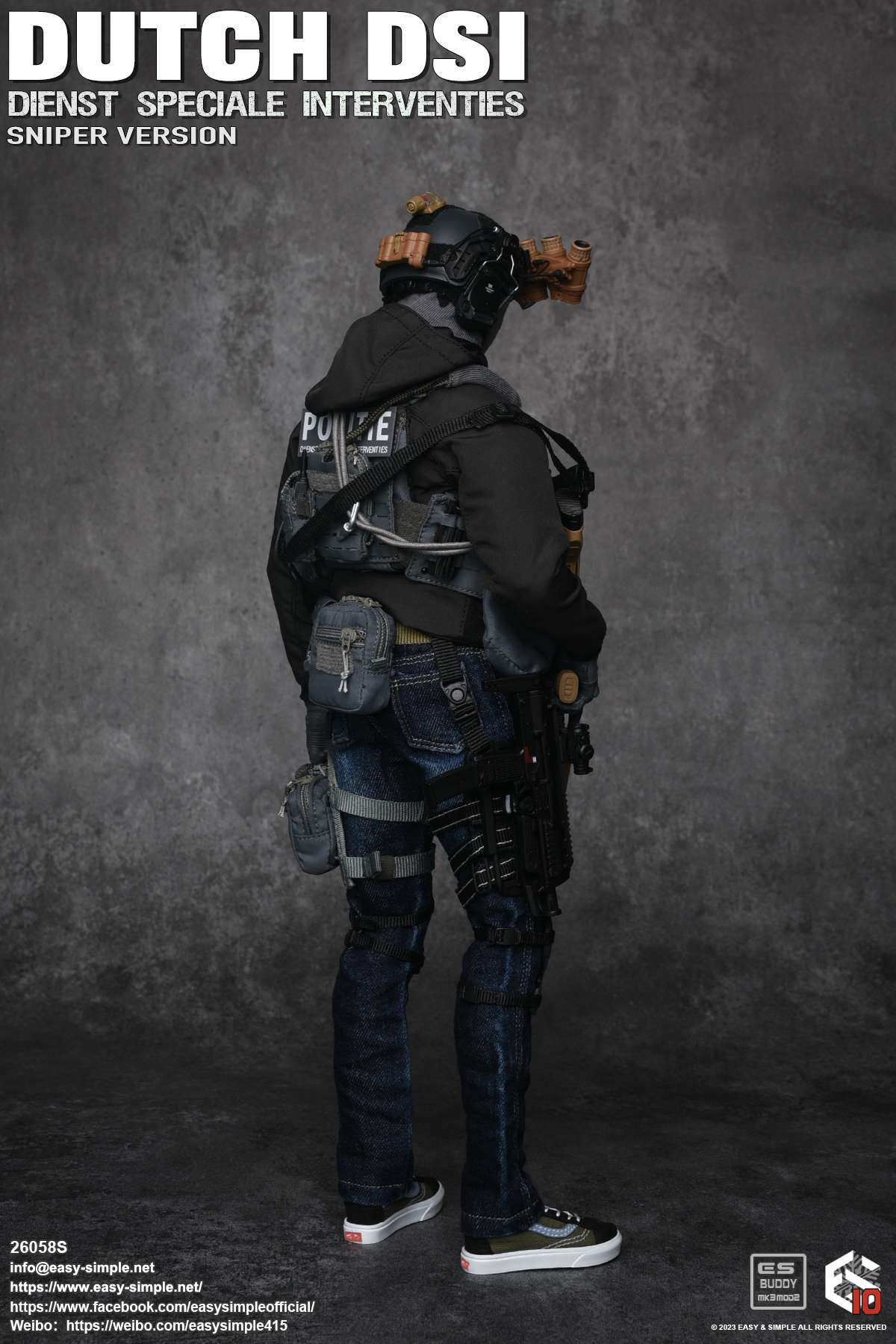 Easy&Simple 1/6 ES 26058S DUTCH DSI Army Special Forces