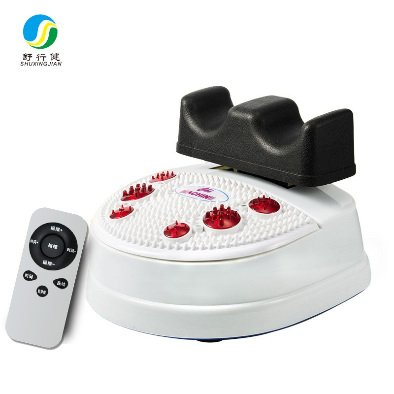 Multifunctional rocking machine rocking foot fitness physiotherapy rehabilitation instrumental leg foot massager lumbar torsion waist wireless remote control-Taobao