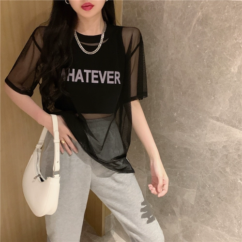 Сексуальная футболка с коротким рукавом, 2021 года, защита от солнца