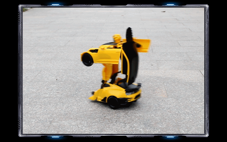 Máy biến áp từ xa chính hãng Toy Boy Bumblebee Optimus Prime Robot Model Model Gold Gold - Gundam / Mech Model / Robot / Transformers mô hình gundam build divers