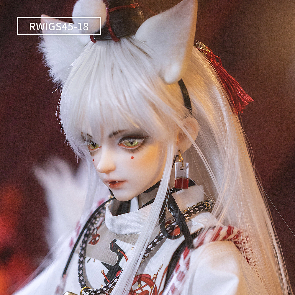 Ringdoll Ringdoll Rings45-18 Silver HWD wig genuine BJD doll sd4 points male