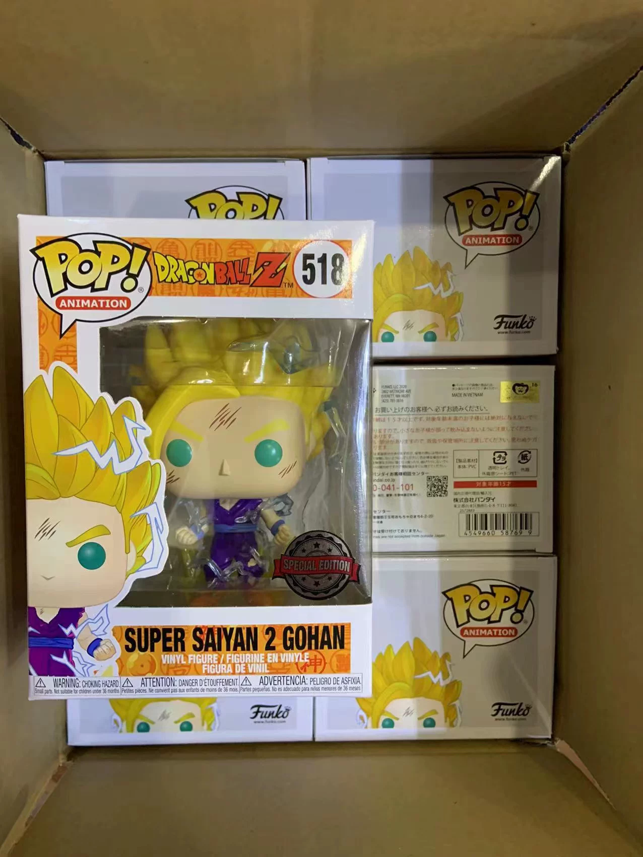 Спот Funko POP Японское издание Seven Dragon Ball С Sun Wukong Vegeta Sun Wu to Berryy Благотворительность