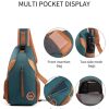 Cross-border waist bag, men's and women's sports bag, shoulder bag, wear-resistant crossbody bag, Korean style fashion bag, outdoor leisure chest backpack
