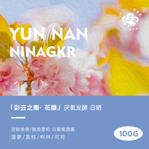 Song Wise Z Yunnan Flower Brewing New Production Season Boutique Bean Handmade Anaerobic Fermented Single Products Now Baked Coffee Beans 100g