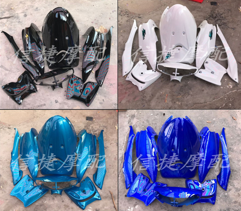 Suitable for Yamaha Jog 6Th Generation Zr Single Meter Evo Three-Meter Evo Full Color Shell Full Body Shell Taiwan Exterior Panel