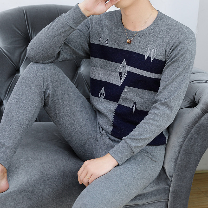 Autumn Clothes Sanitary Pants Suit All Cotton Beaten Bottom Cotton Sweatshirt Winter Youth Male And Female Old Dad Pure Cotton Fever Coat