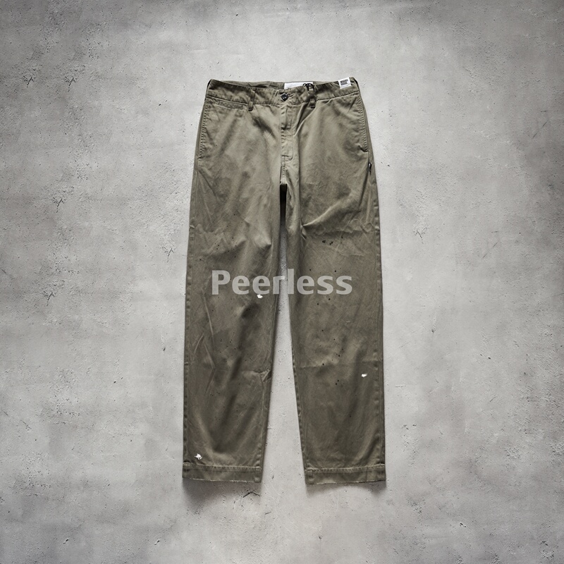 In Stock Neighborhood Savage Chino Pants Splatter Ink Distressed Workwear Casual Pants 26Aw In Stock Neighborhood Savage Chino Pants Splatter Ink Distressed Workwear Casual Pants 26Aw
