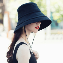 AI 2022 new spring and summer Japan order UV sun-shading cap UV large brim sunscreen children fisherman hat