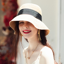 AI high-end version of netred imported raffi straw hat sun hat sunhat sunhat sunhat sunhat sunhat children summer