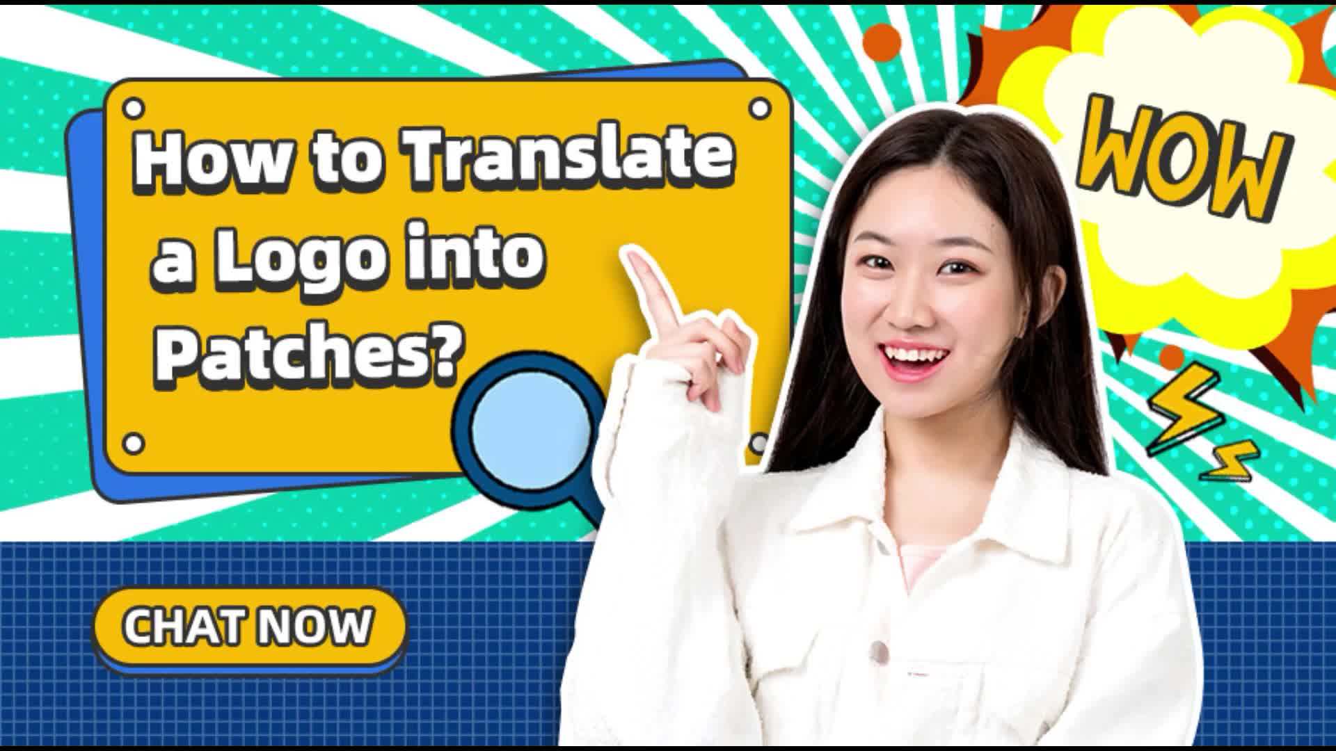 Wholesale Heat Press Embroidered Big Logo Letter Iron On Embroidery